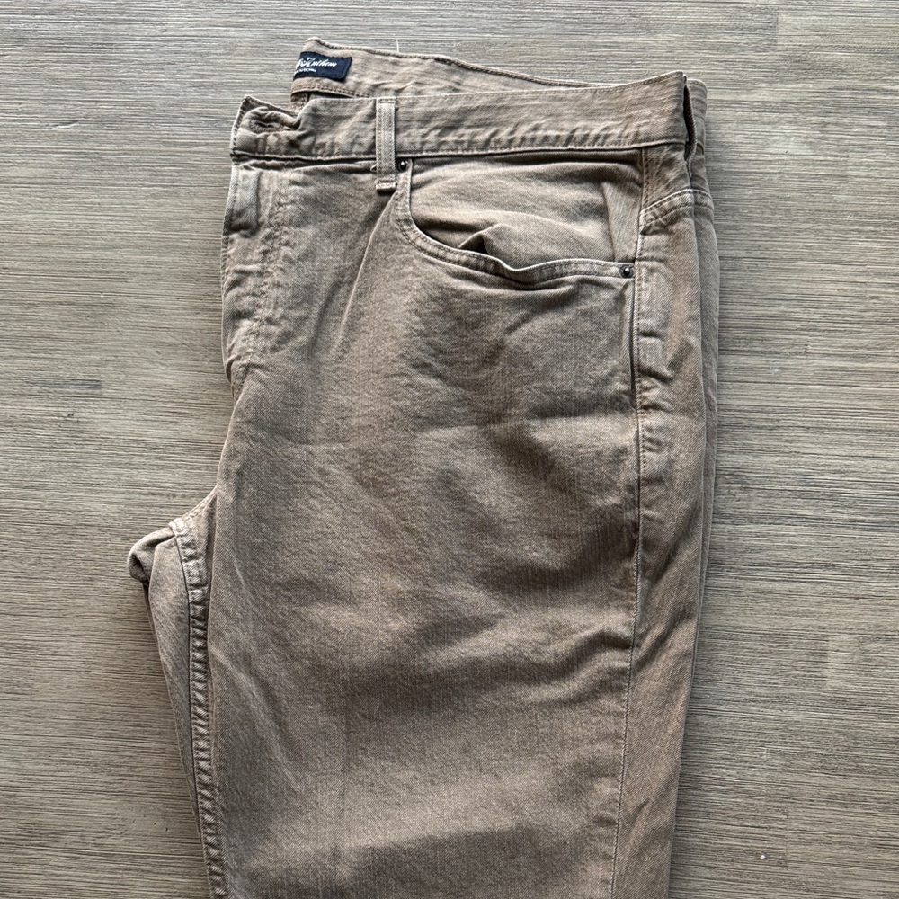 Men's Flag & Anthem Tan Jeans